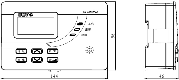 DH-GSTN5300/3̽�y����̖̎��ģ�K����ʾ��D